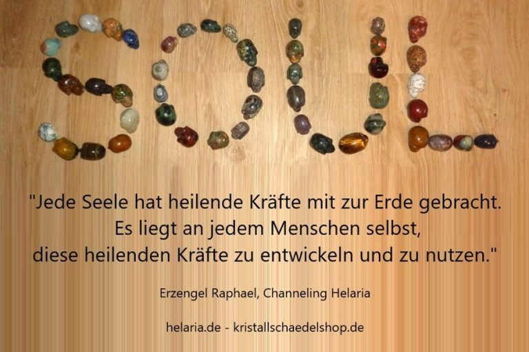 Channeling Erzengel Raphael Edelstein Kristallschädel Shop Helaria Channeling Reiki Einweihungen